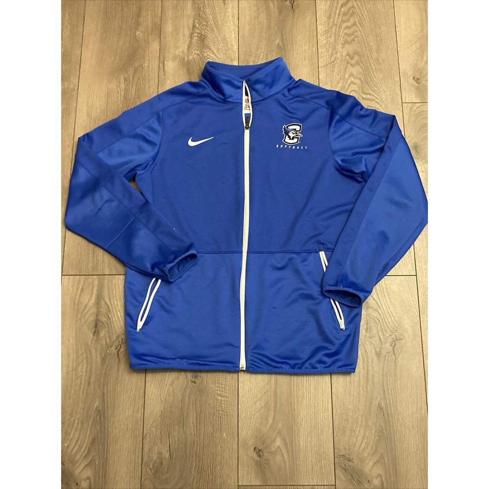 Creighton Bluejays Nike Softball zip up jacket mens size medium